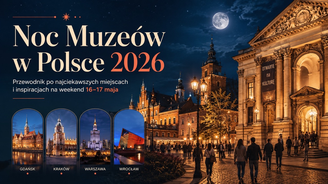 Noc Muzeów w Polsce 2026. Gdzie wybrać się 16 maja?
